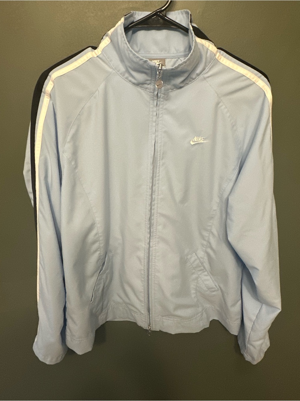 Nike Light Blue Windbreaker Jacket